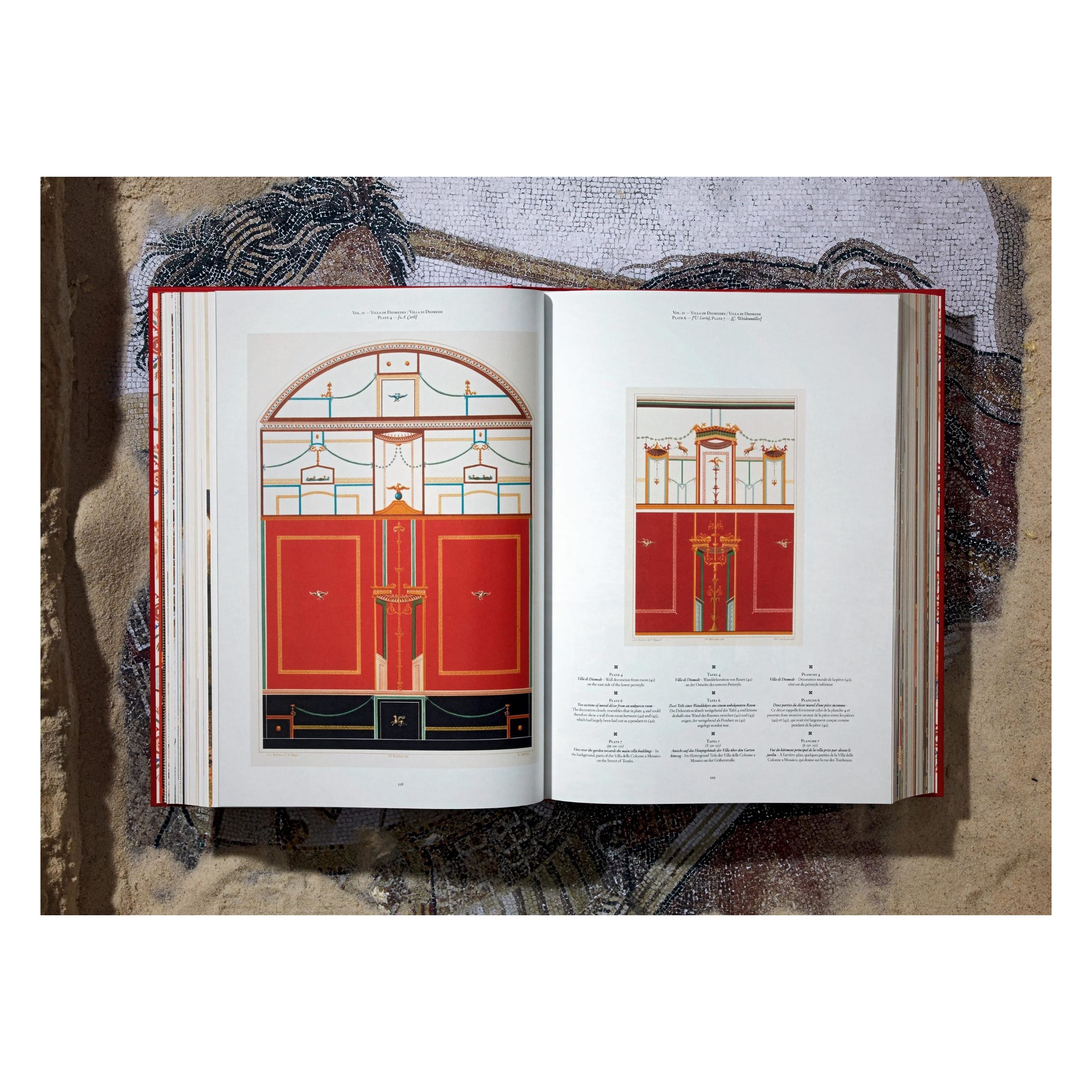 Fausto & Felice Niccolini: Houses and Monuments of Pompeii (German, French, English)