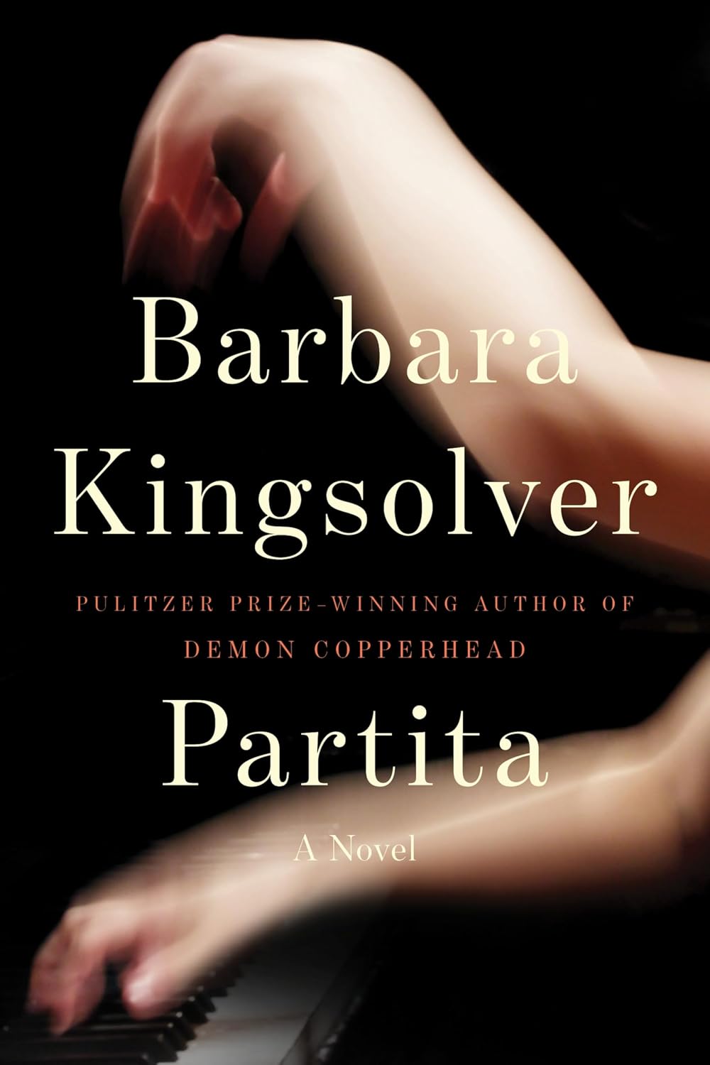Bookcover with text: Partita: A Novel by Barbara Kingsolver