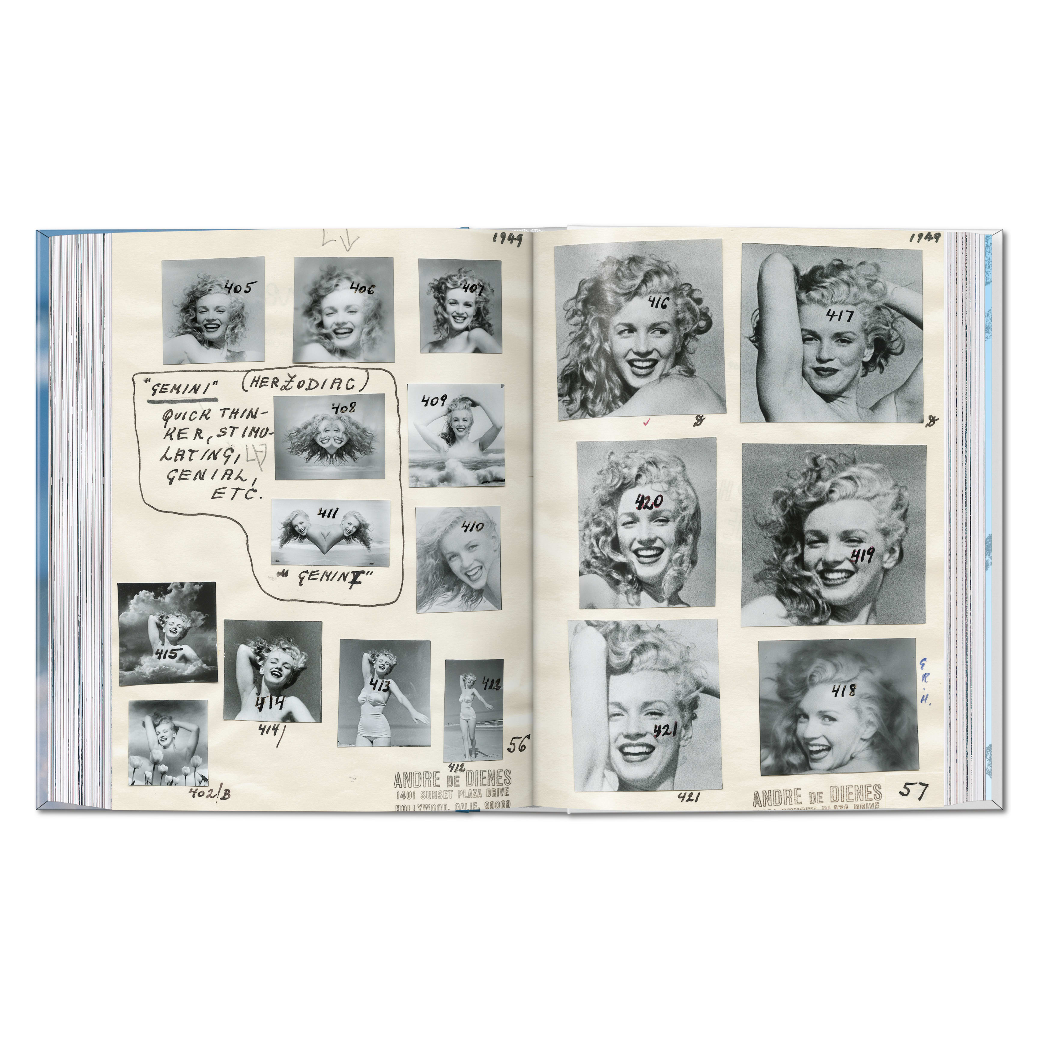 André de Dienes. Marilyn Monroe. 45th Ed.