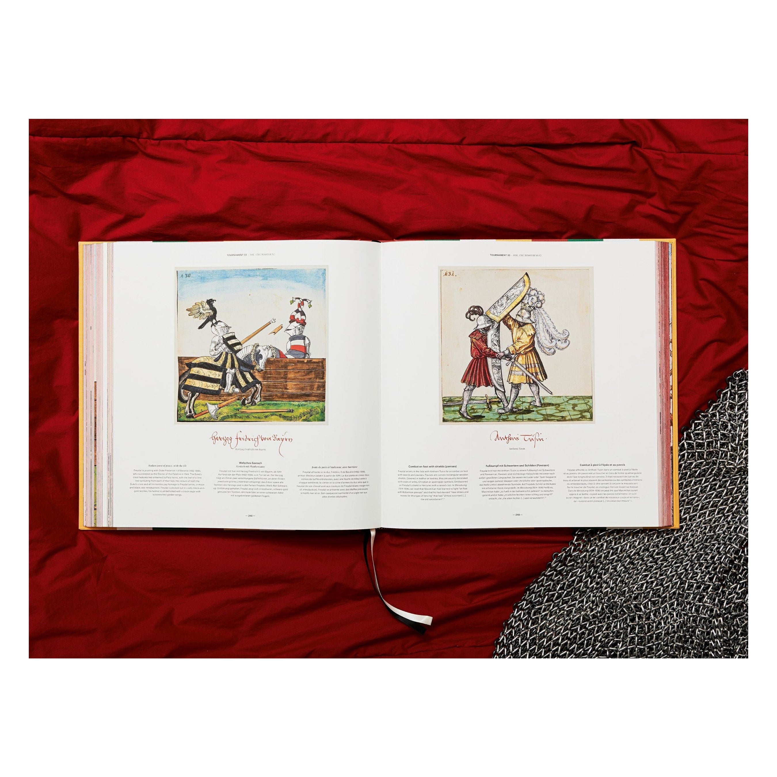 Freydal: Medieval Games, The Book of Tournaments of Emperor Maximilian I (German, French, English)