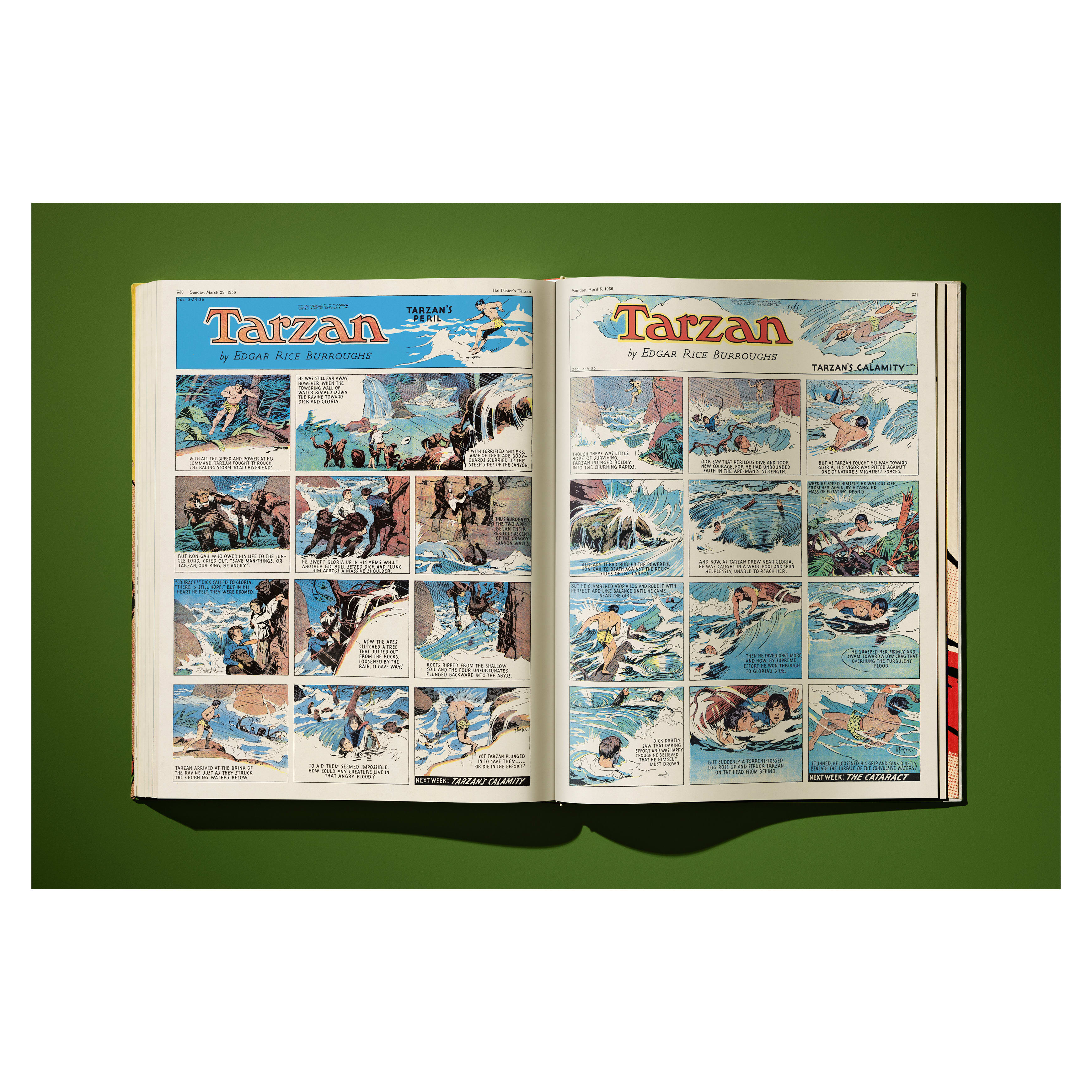 Hal Foster’s Tarzan: The Complete Sunday Comics 1931–1937 (German, French, English)