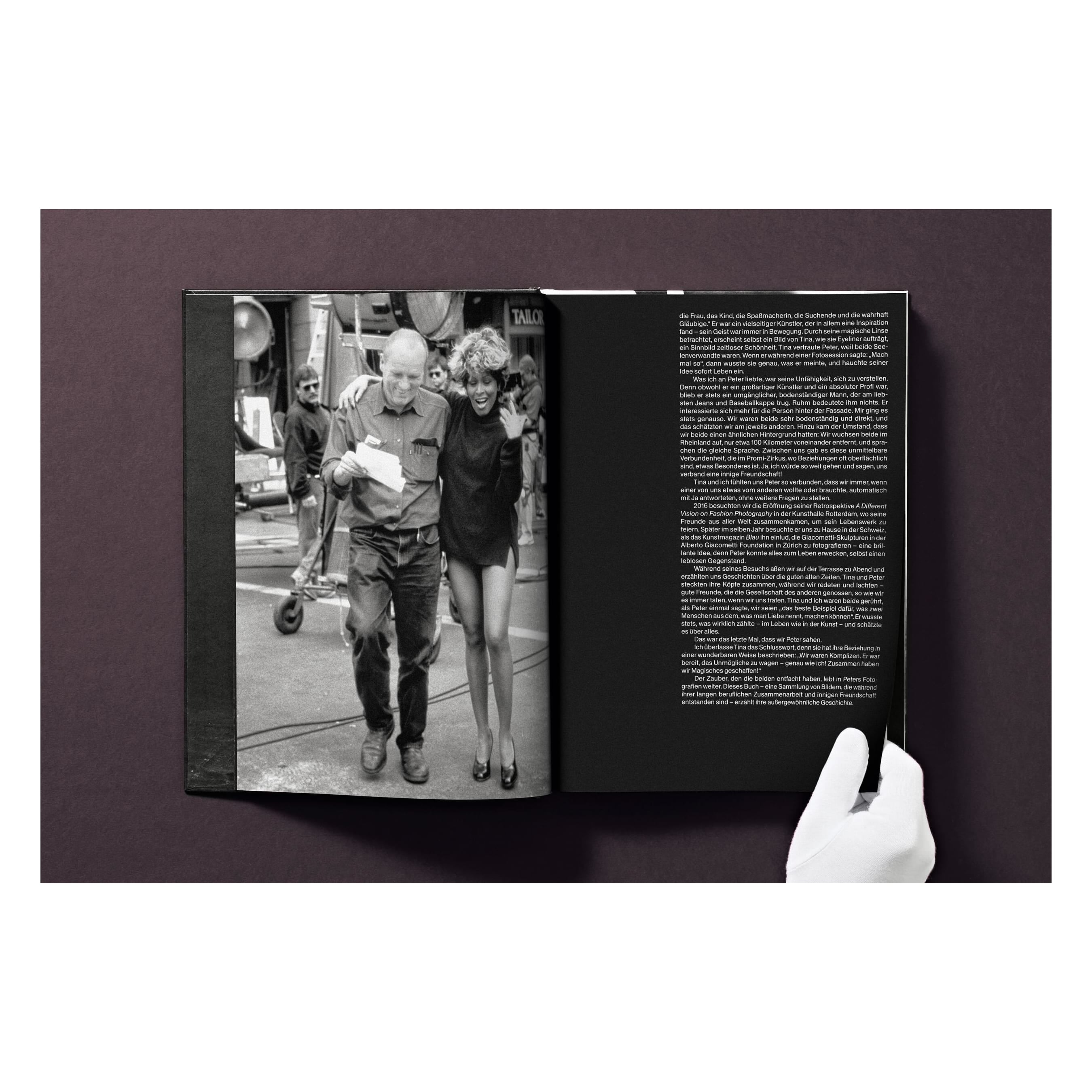 Tina Turner by Peter Lindbergh (German, French, English)