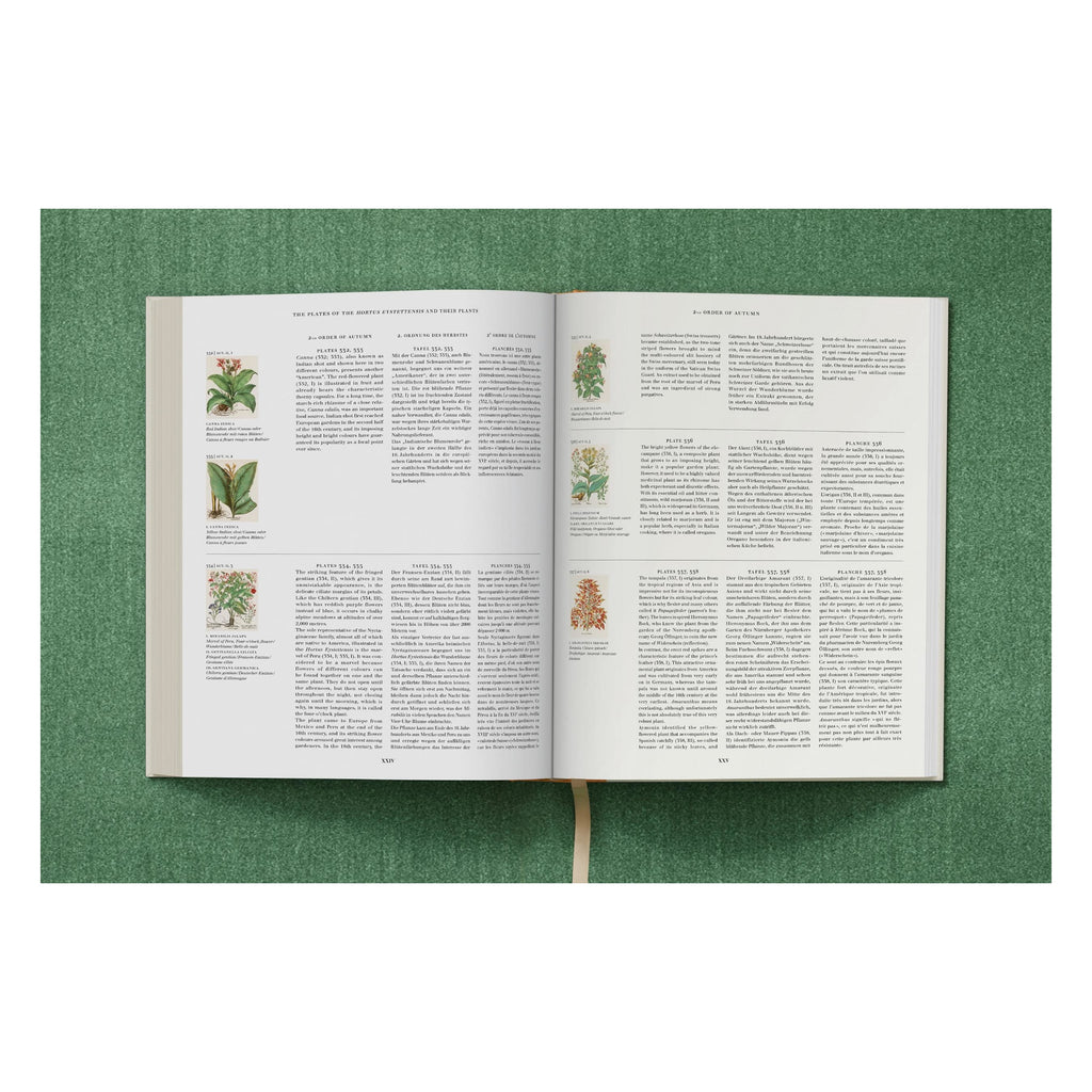 Basilius Besler: The Garden at Eichstätt (German, French, English)