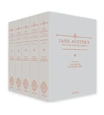 Jane Austen's Fiction Manuscripts: 5-volume set cover image