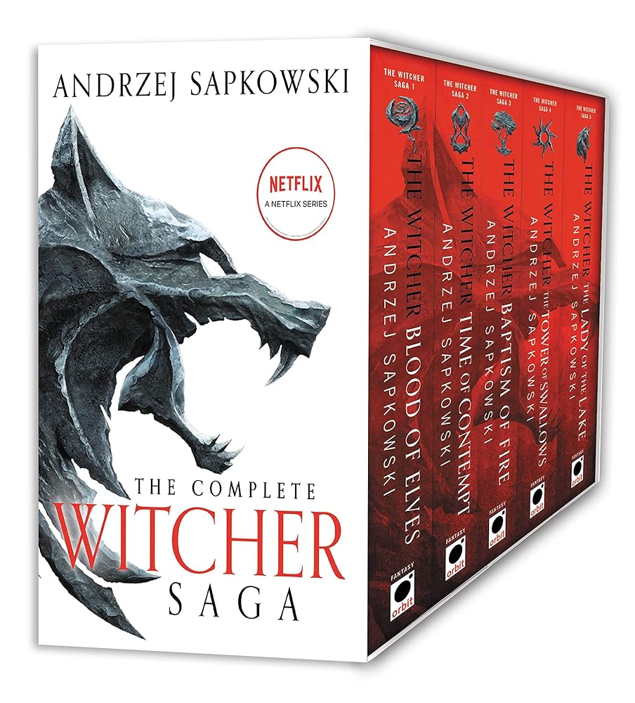 The Witcher Boxed Set: Blood of Elves, The Time of Contempt, Baptism of Fire, The Tower of Swallows, The Lady of the Lake cover image