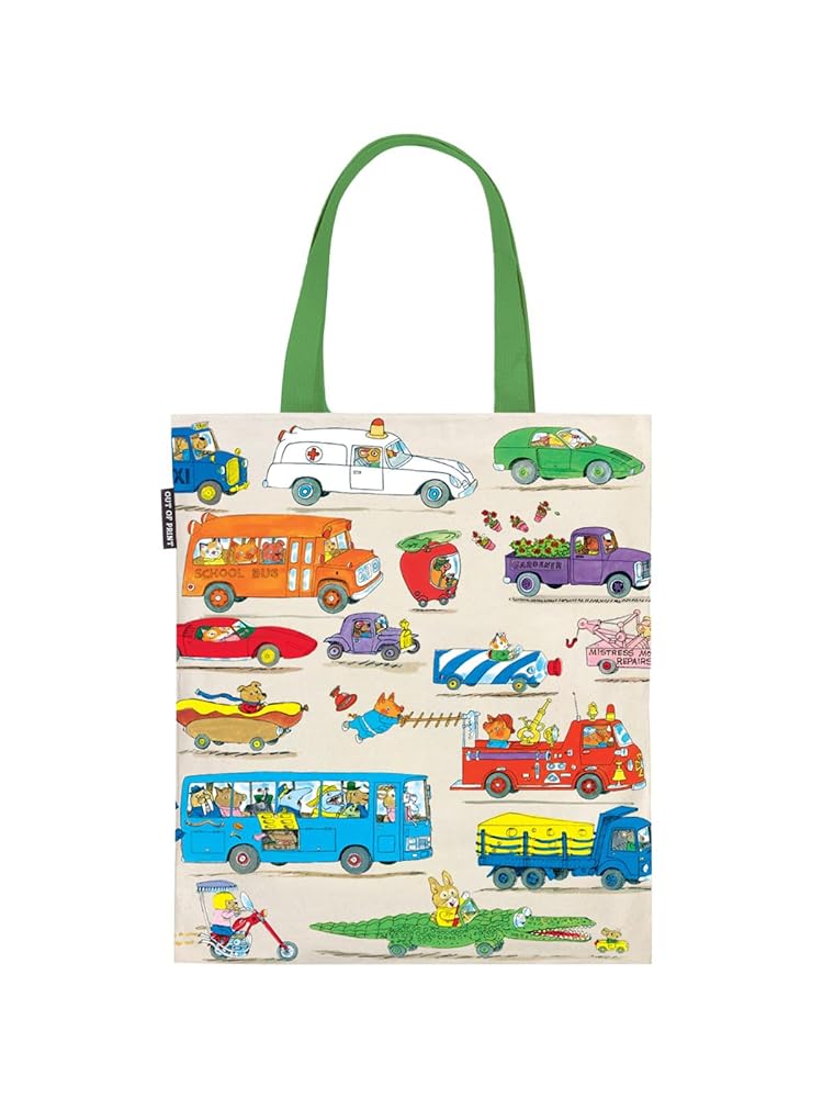 Richard Scarry Cars and Trucks and Things that Go Tote Bag cover image