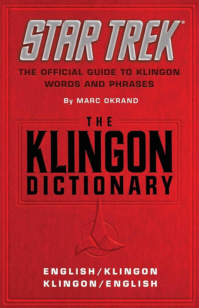 The Klingon Dictionary (Star Trek) cover image
