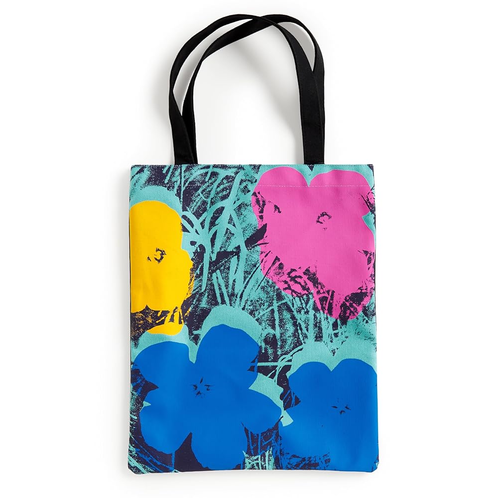 Warhol Flowers Volume 3 Canvas Tote Bag cover image