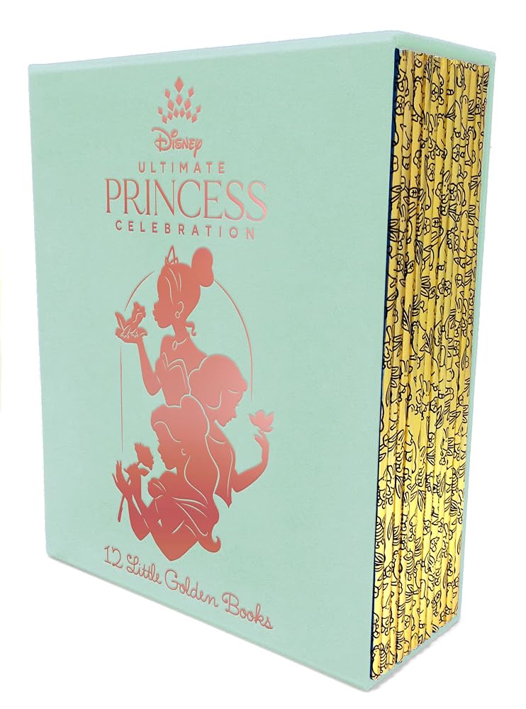 Ultimate Princess Boxed Set of 12 Little Golden Books (Disney Princess) cover image