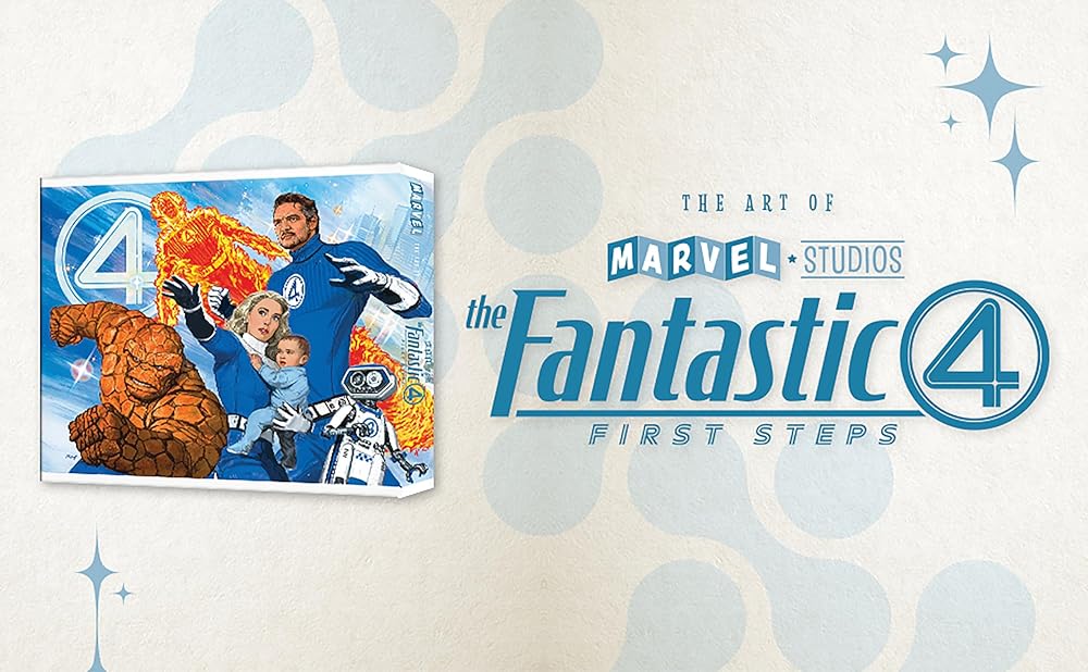Marvel Studios' The Fantastic Four: First Steps - The Art Of The Movie Deluxe Edition Slipcase cover image