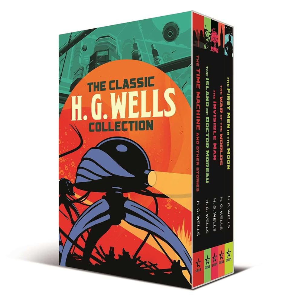 The Classic H. G. Wells Collection: 5-Book Paperback Boxed Set (Arcturus Classic Collections) cover image