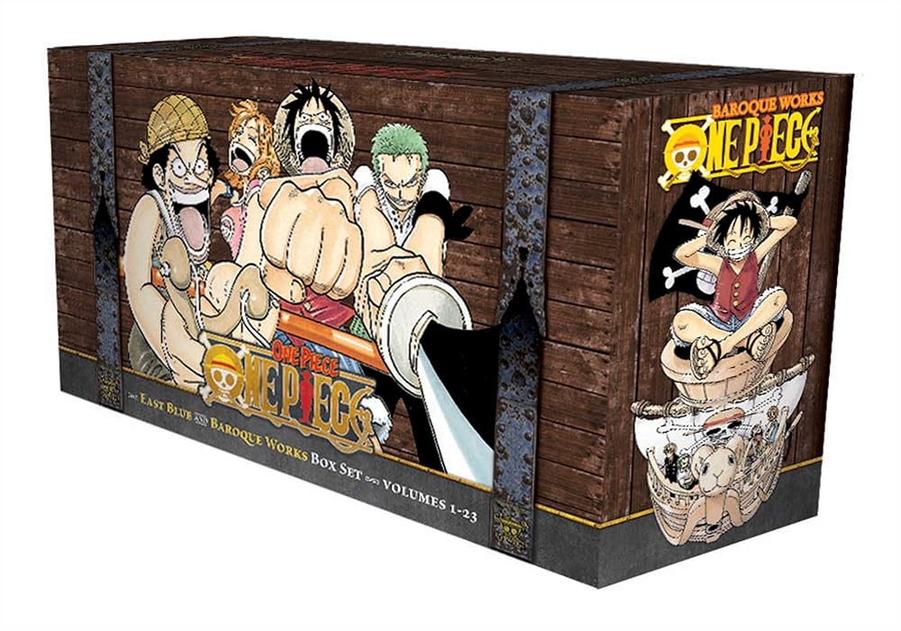 One Piece Box Set: East Blue and Baroque Works, Volumes 1-23 cover image
