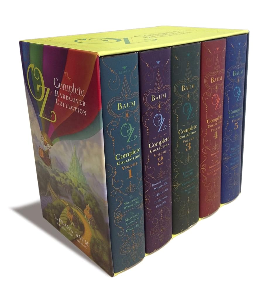 Oz, the Complete Hardcover Collection (Boxed Set): Oz, the Complete Collection, Volume 1; Oz, the Complete Collection, Volume 2; Oz, the Complete ... 4; Oz, the Complete Collection, Volume 5 cover image