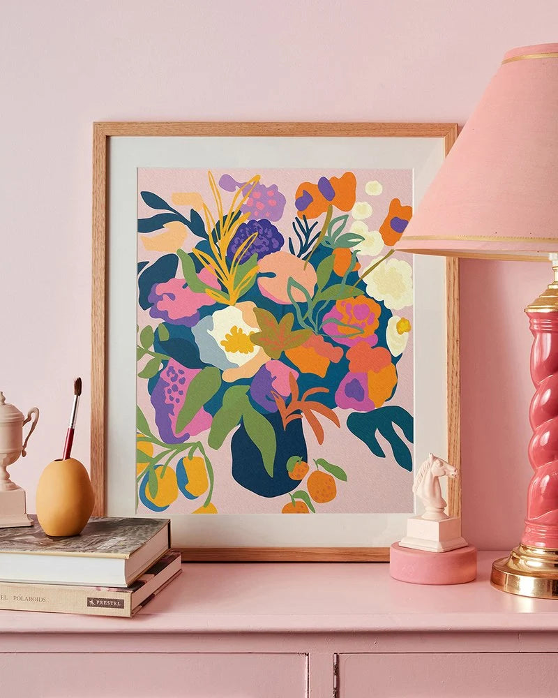 In Bloom Paint by Numbers Kit & Canvas - DIY Adult Craft Kit - Artist Designed