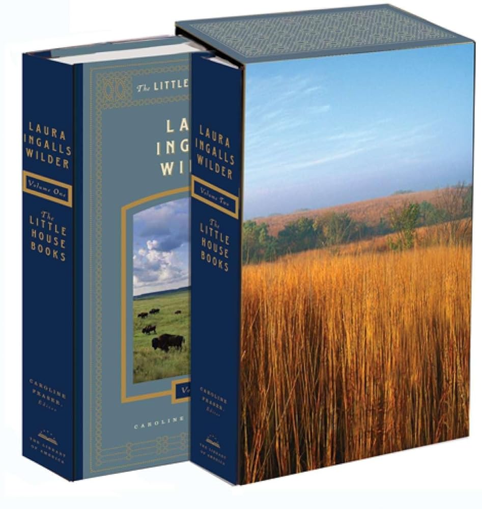 Laura Ingalls Wilder: The Little House Books: The Library of America Collection: (Two-volume boxed set) cover image