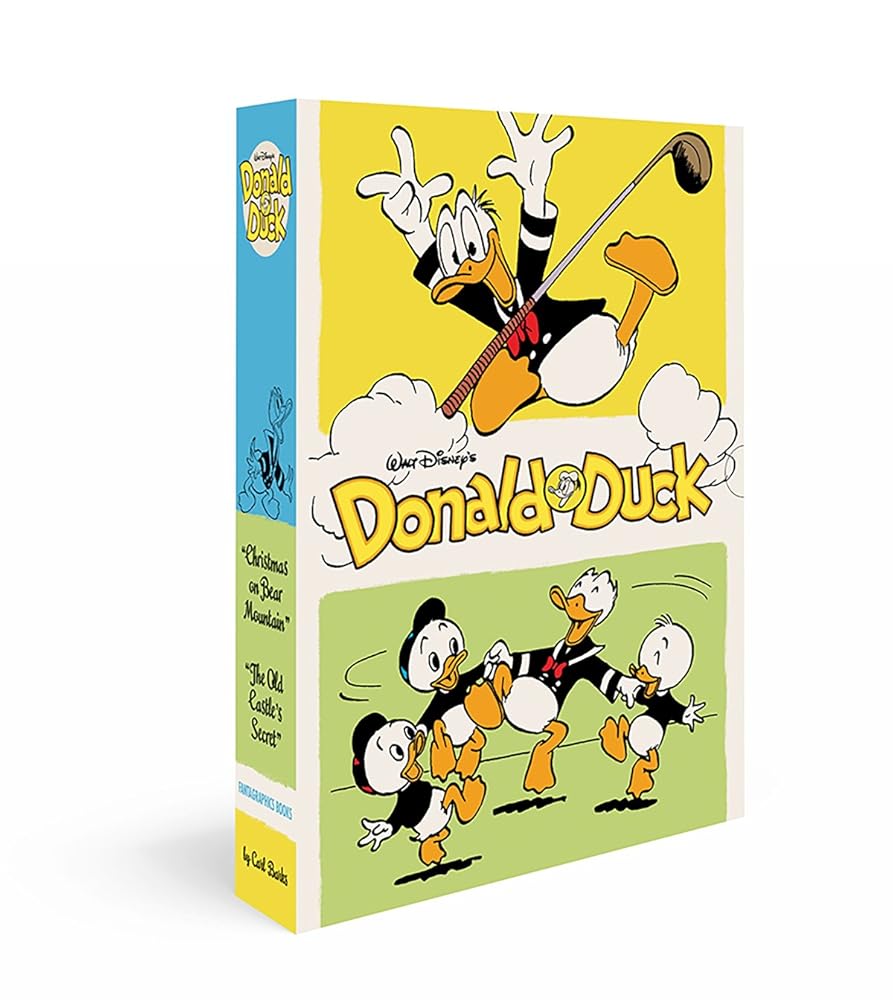 Walt Disney's Donald Duck Gift Box Set: "Christmas On Bear Mountain" & "The Old Castle's Secret": Vols. 5 & 6 (The Complete Carl Barks Disney Library) cover image