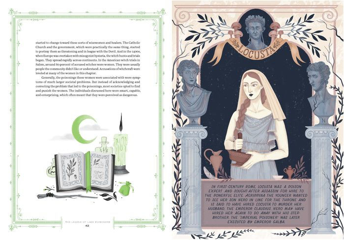 League of Lady Poisoners: Illustrated True Stories of Dangerous Women