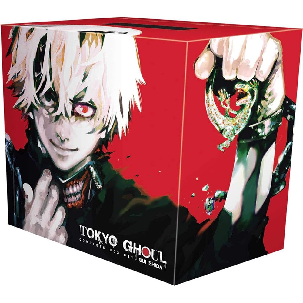 Tokyo Ghoul Complete Box Set: Includes vols. 1-14 with premium cover image