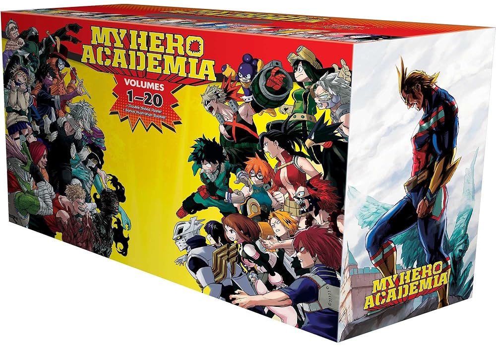 My Hero Academia Box Set 1: Includes volumes 1-20 with premium (1) (My Hero Academia Box Sets) cover image