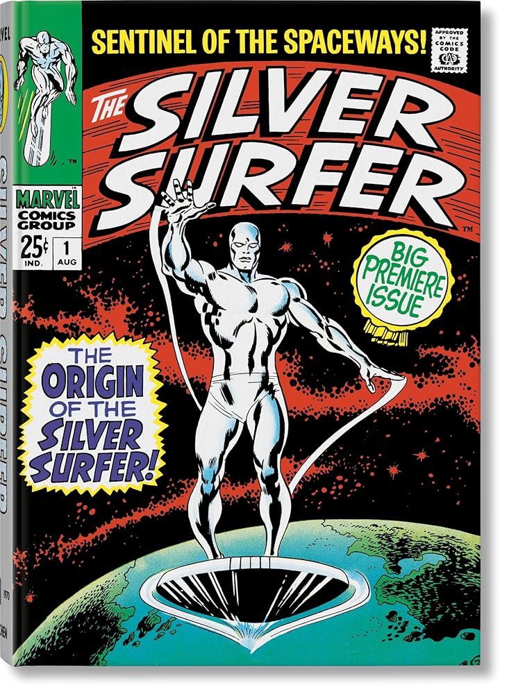 Marvel Comics Library. Silver Surfer. 1968–1970: Silver Surfer 1968–1970 cover image
