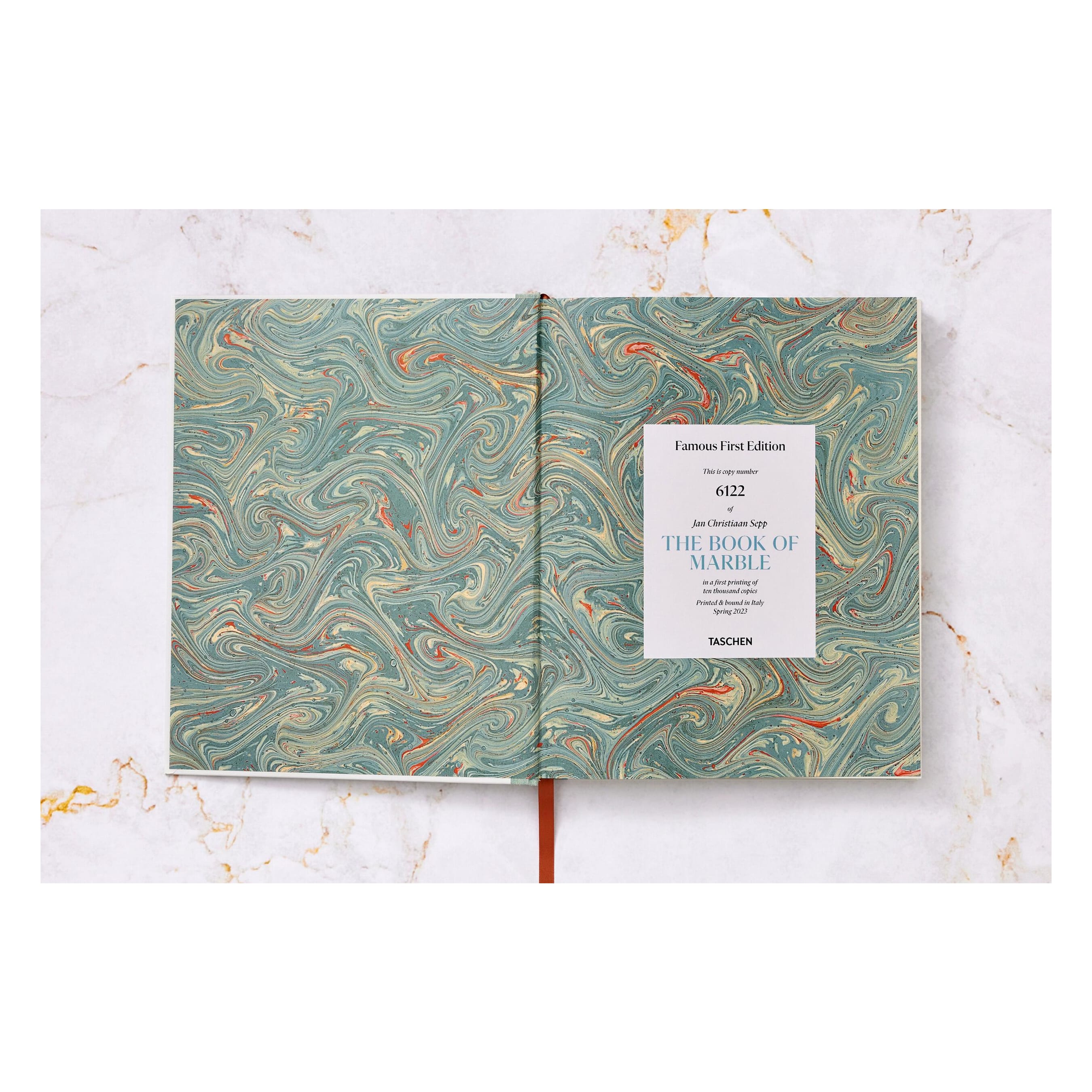 Jan Christiaan Sepp: The Book of Marble (German, French, English)