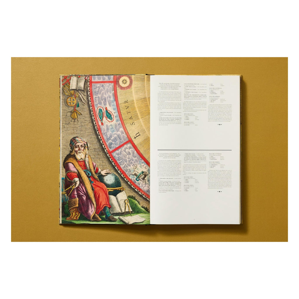 Cellarius Atlas (German, French, English)