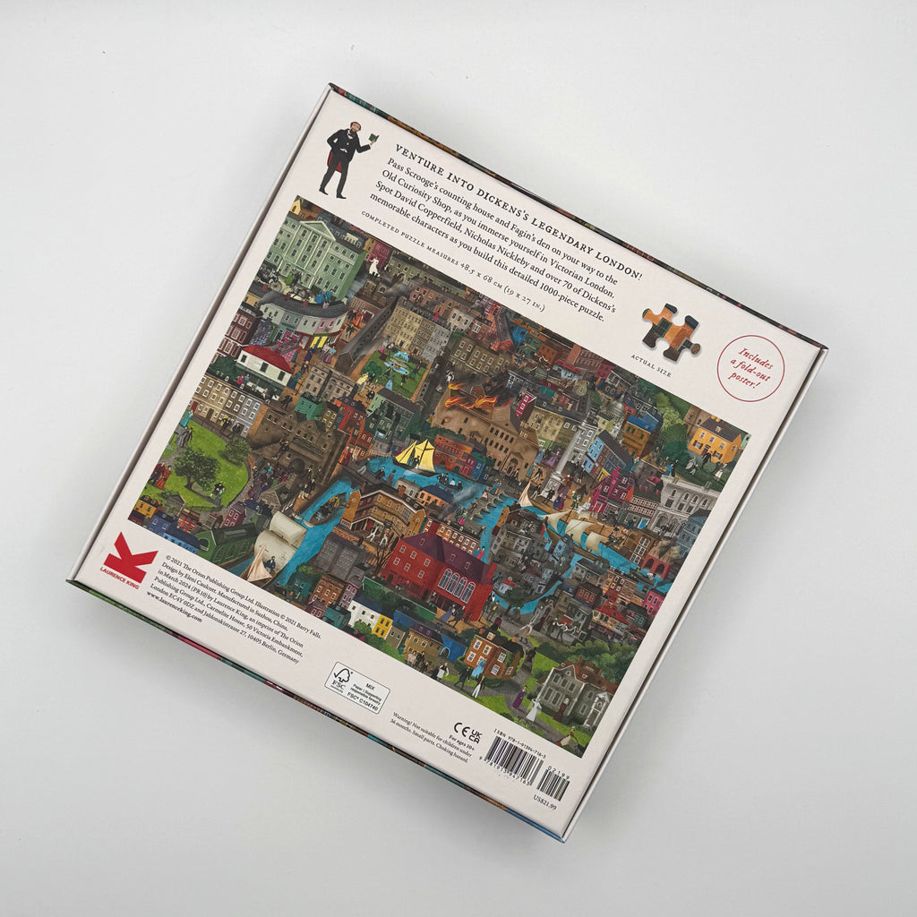 The World of Charles Dickens 1000 Piece Puzzle