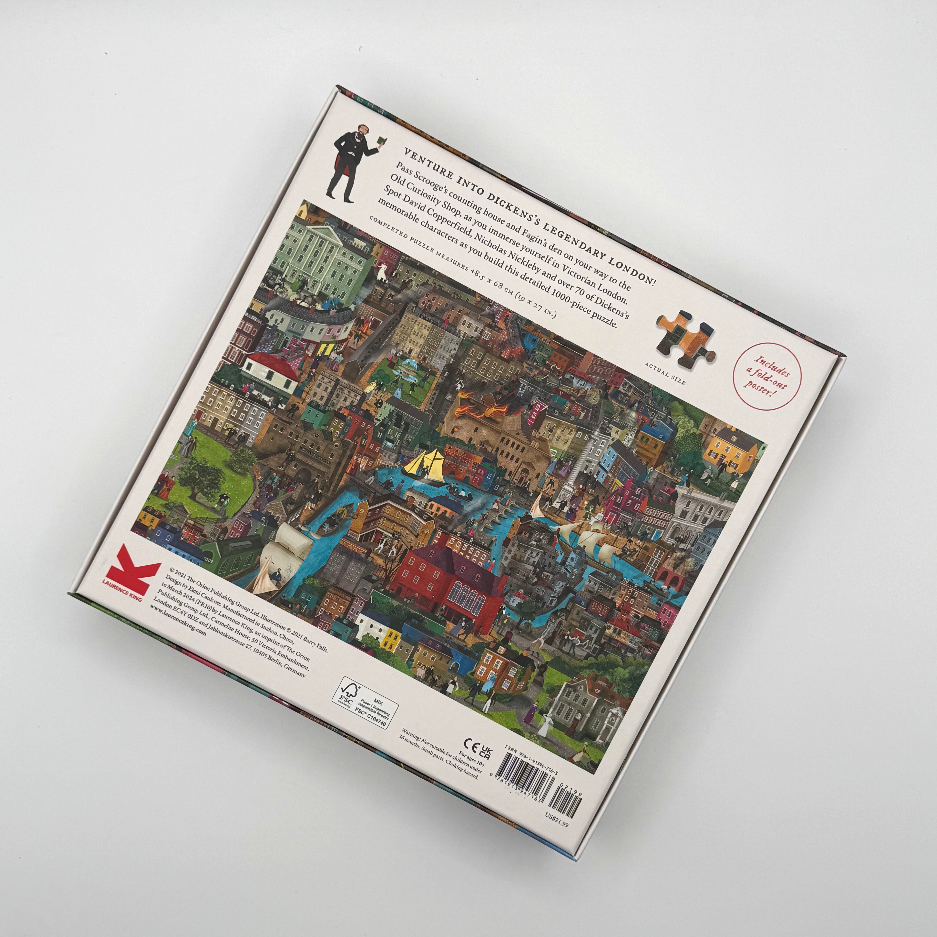 The World of Charles Dickens 1000 Piece Puzzle