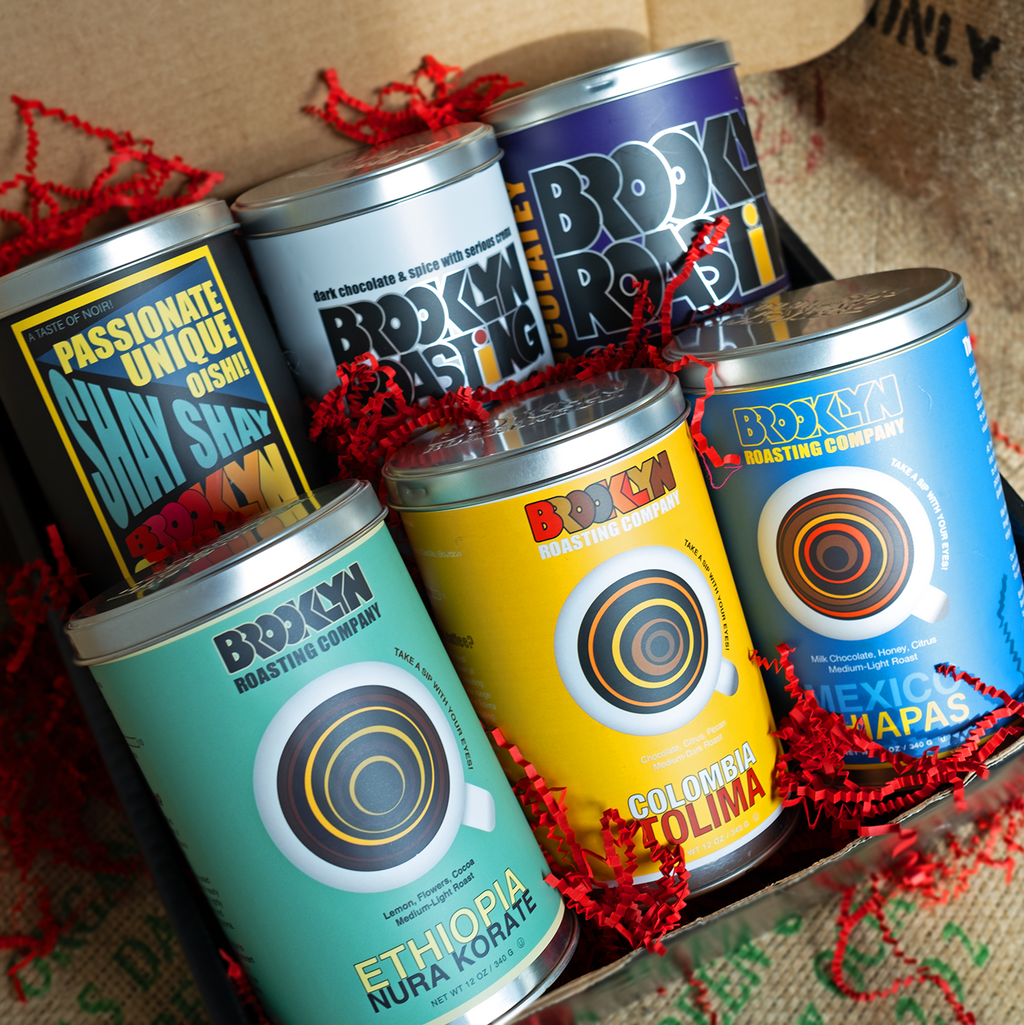 Six-Tin Coffee Sampler