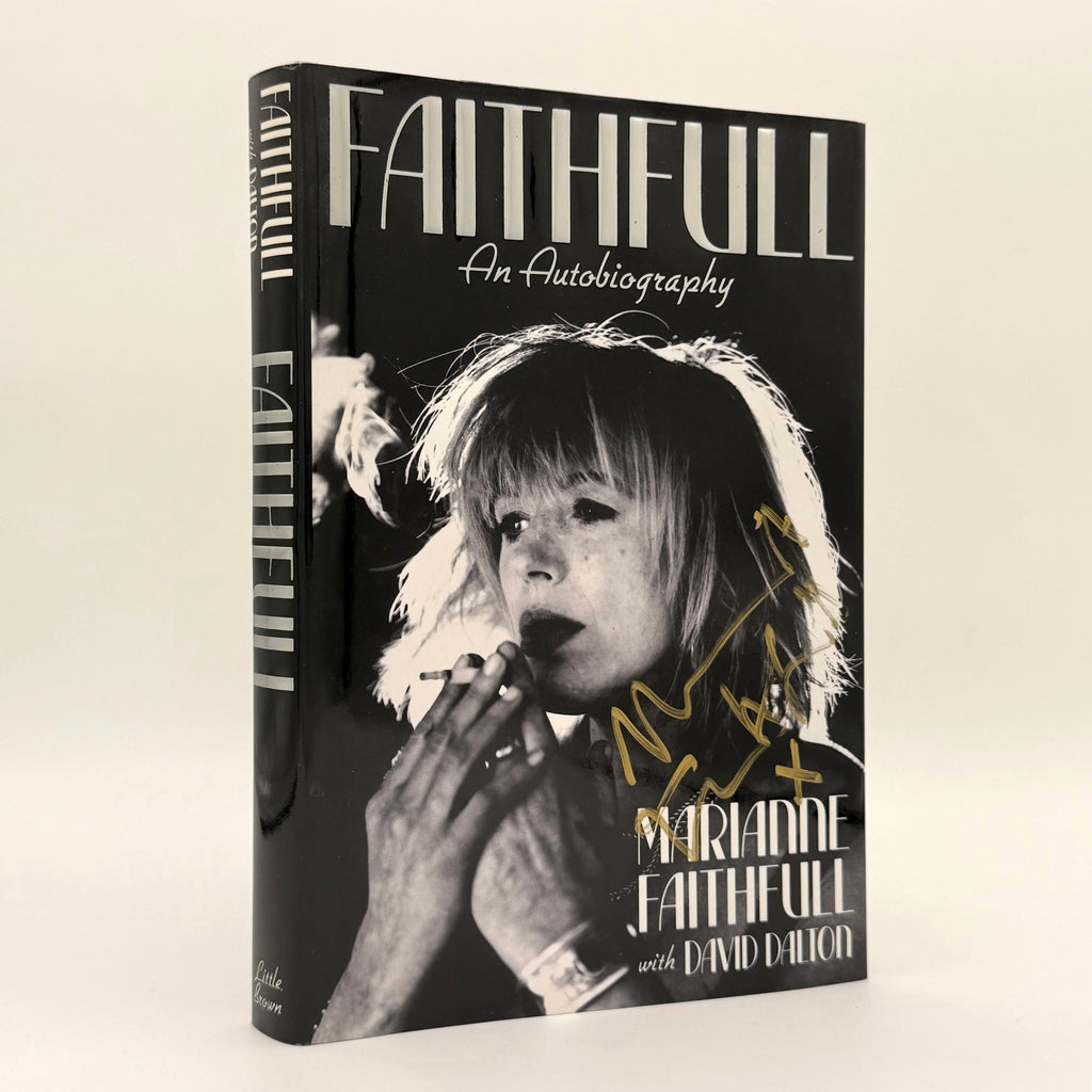 Faithfull: An Autobiography — Signed First Edition by Marianne Faithfull