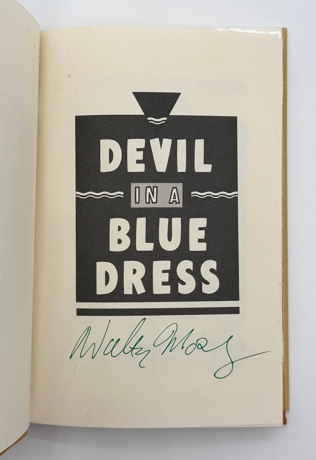 Devil in a Blue Dress (Signed)