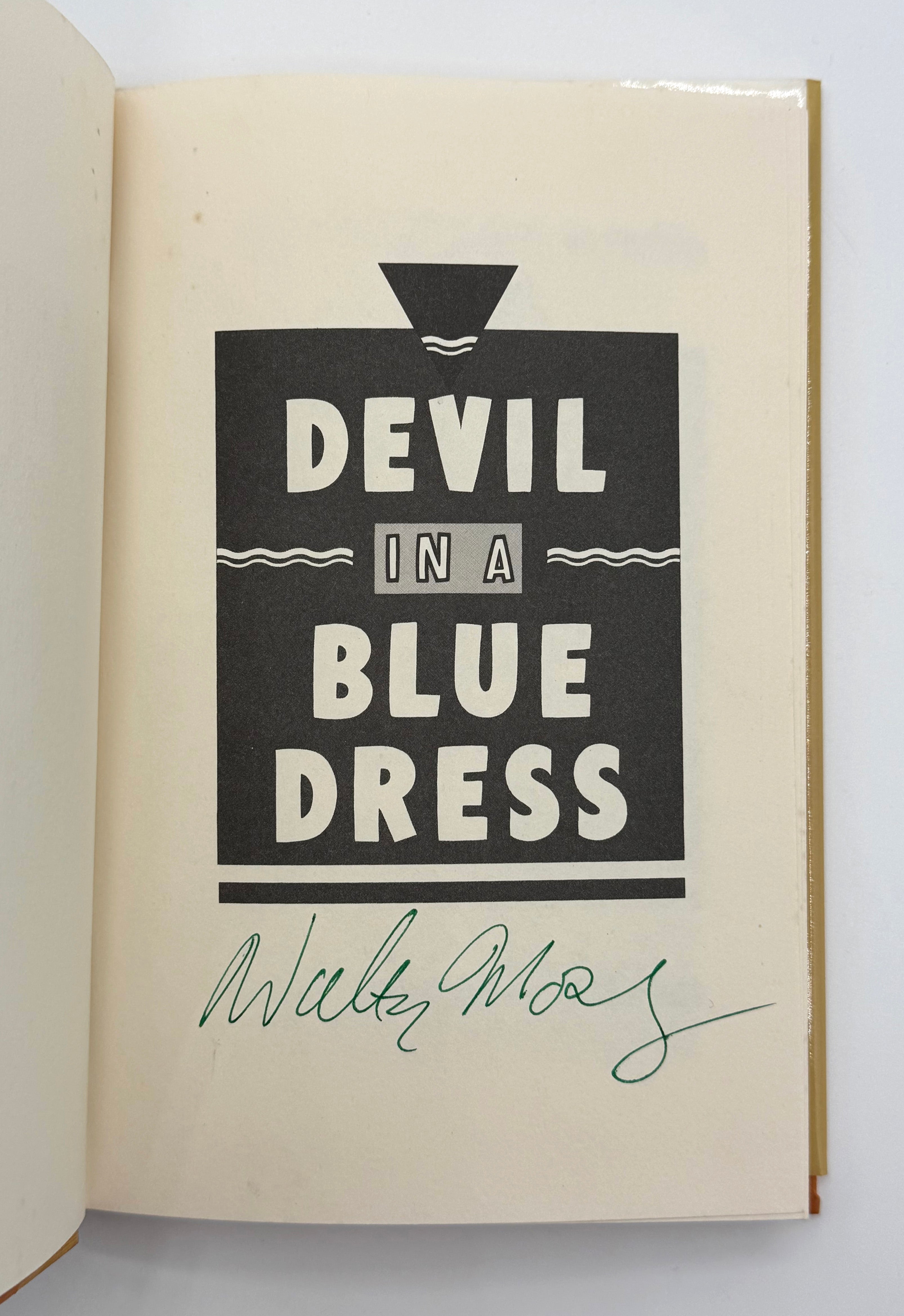 Devil in a Blue Dress (Signed)