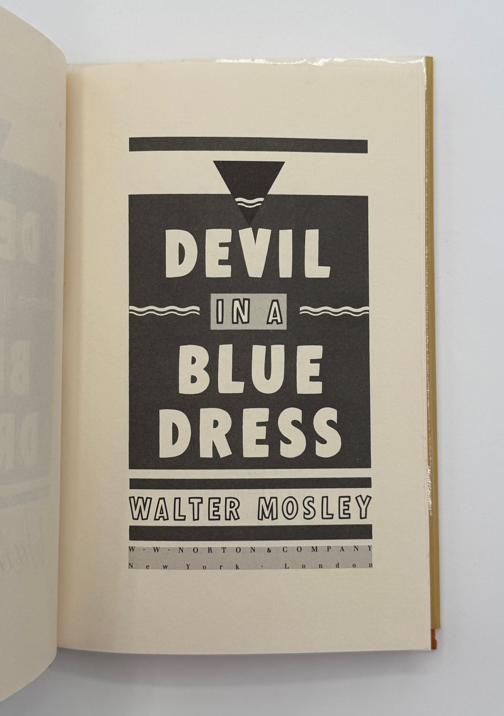 Devil in a Blue Dress (Signed)