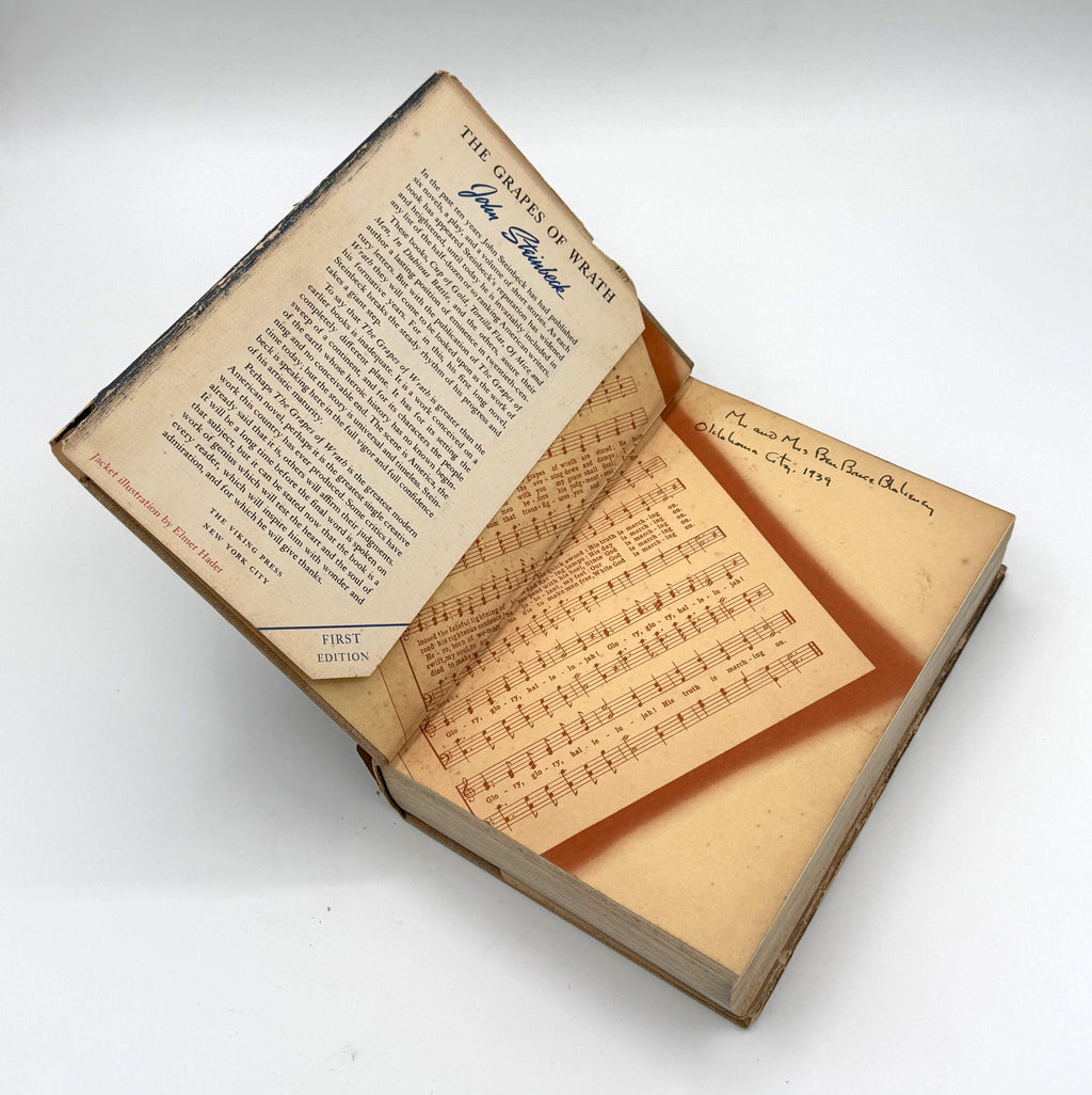 The Grapes of Wrath — First Edition, First Printing (1939)