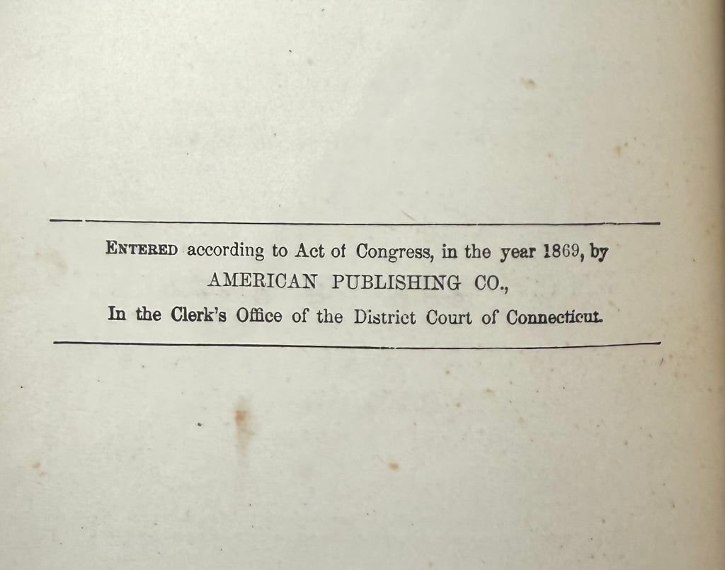 The Innocents Abroad, or The New Pilgrims' Progress