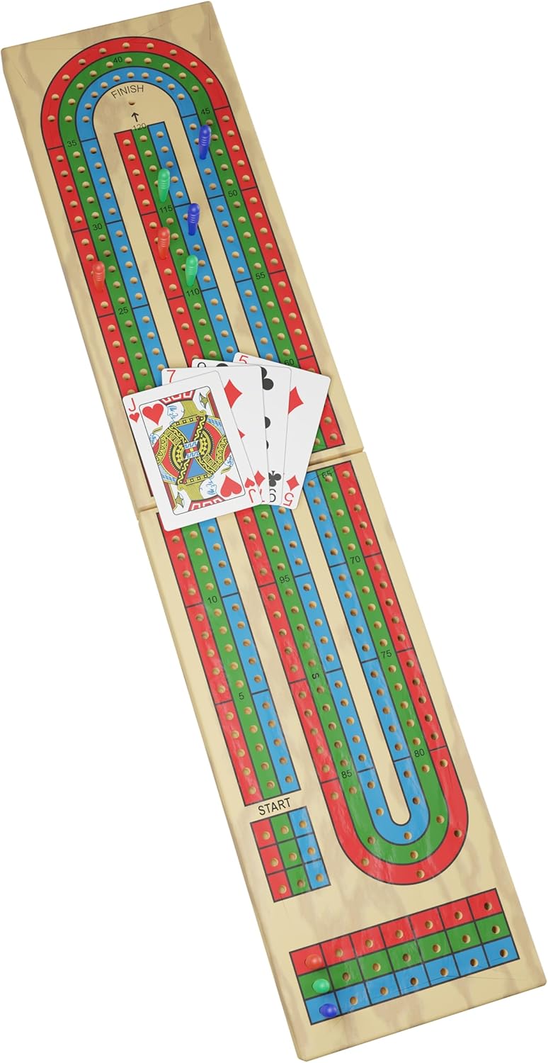 Solid Wood Cribbage