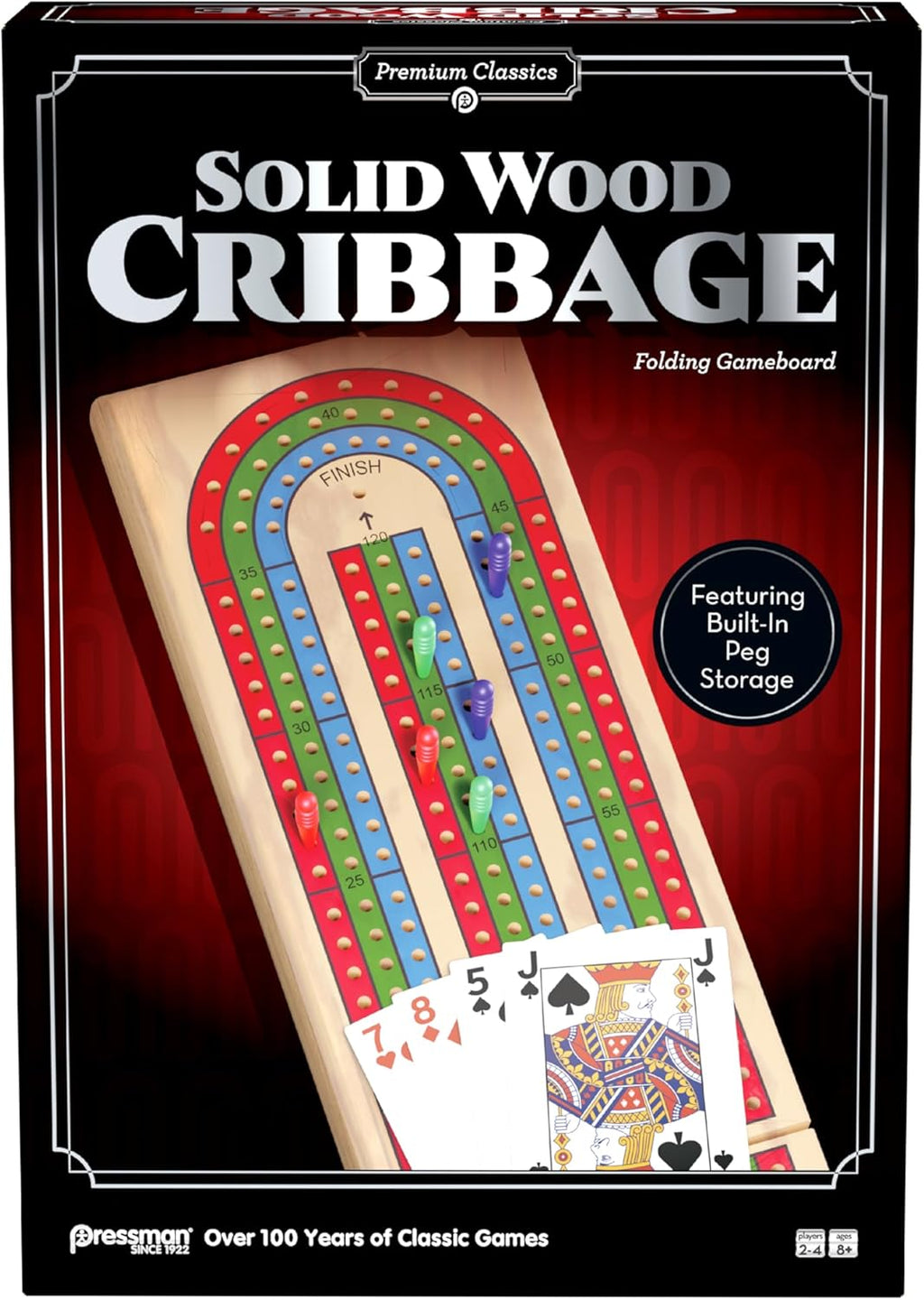 Solid Wood Cribbage