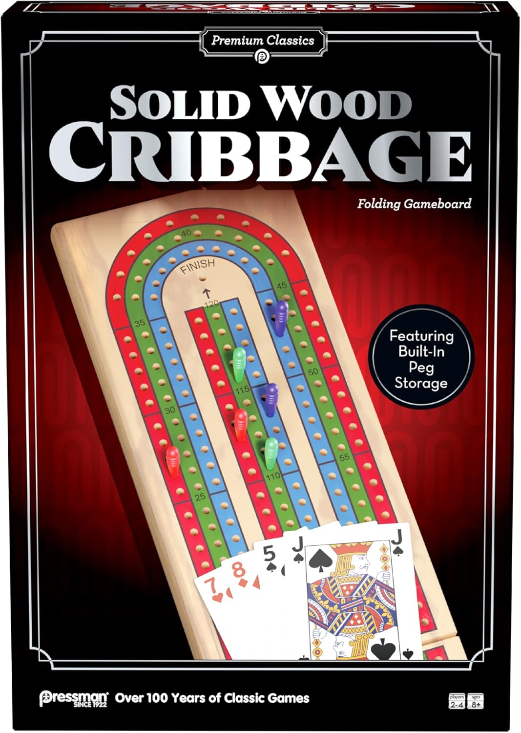 Solid Wood Cribbage