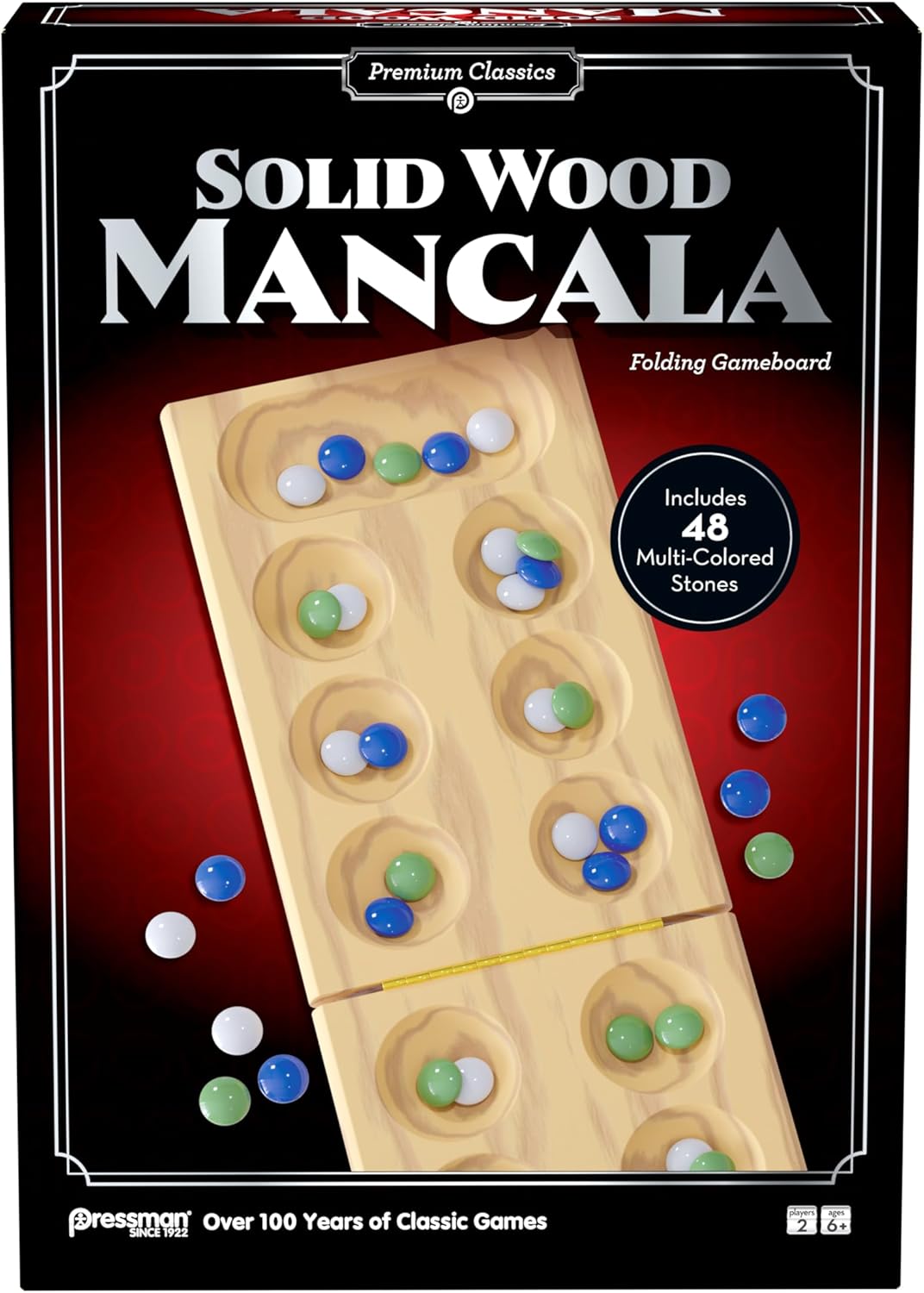 Solid Wood Mancala