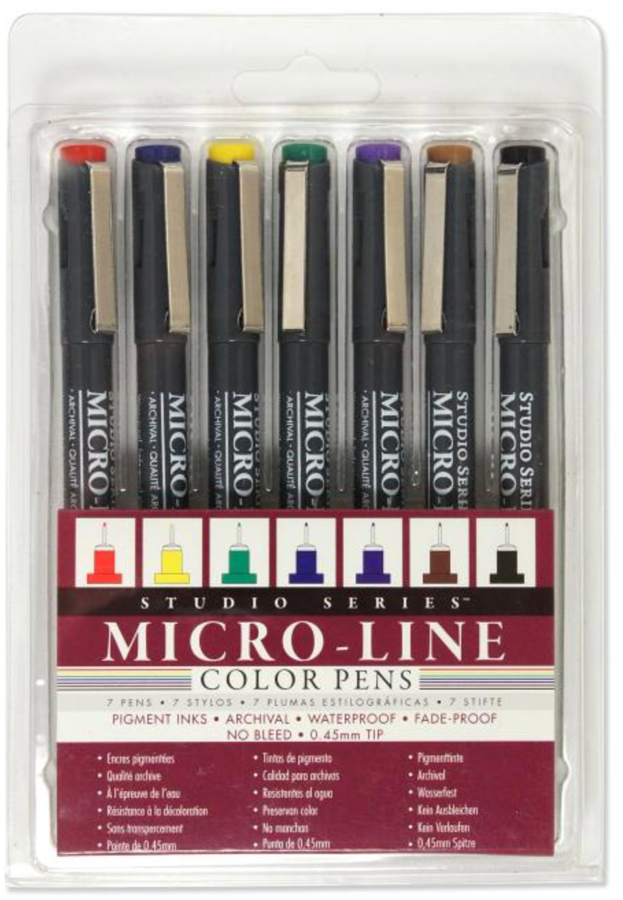 Studio Series Microline Color Pens