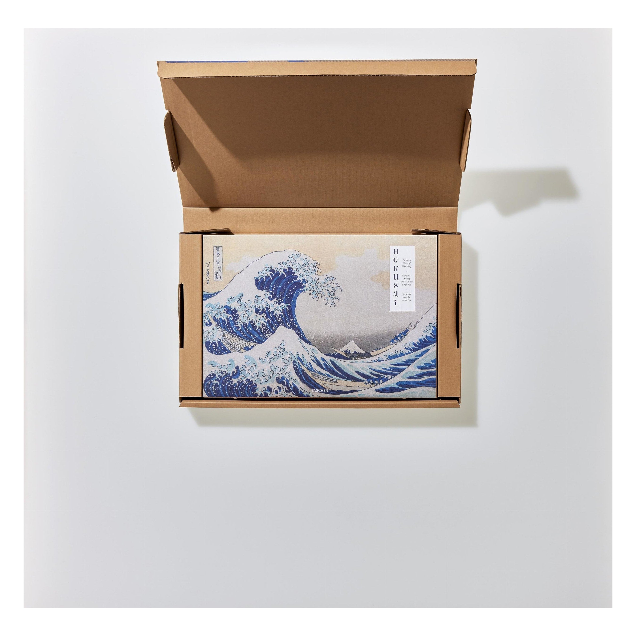 Hokusai: Thirty-six Views of Mount Fuji (German, French, English)