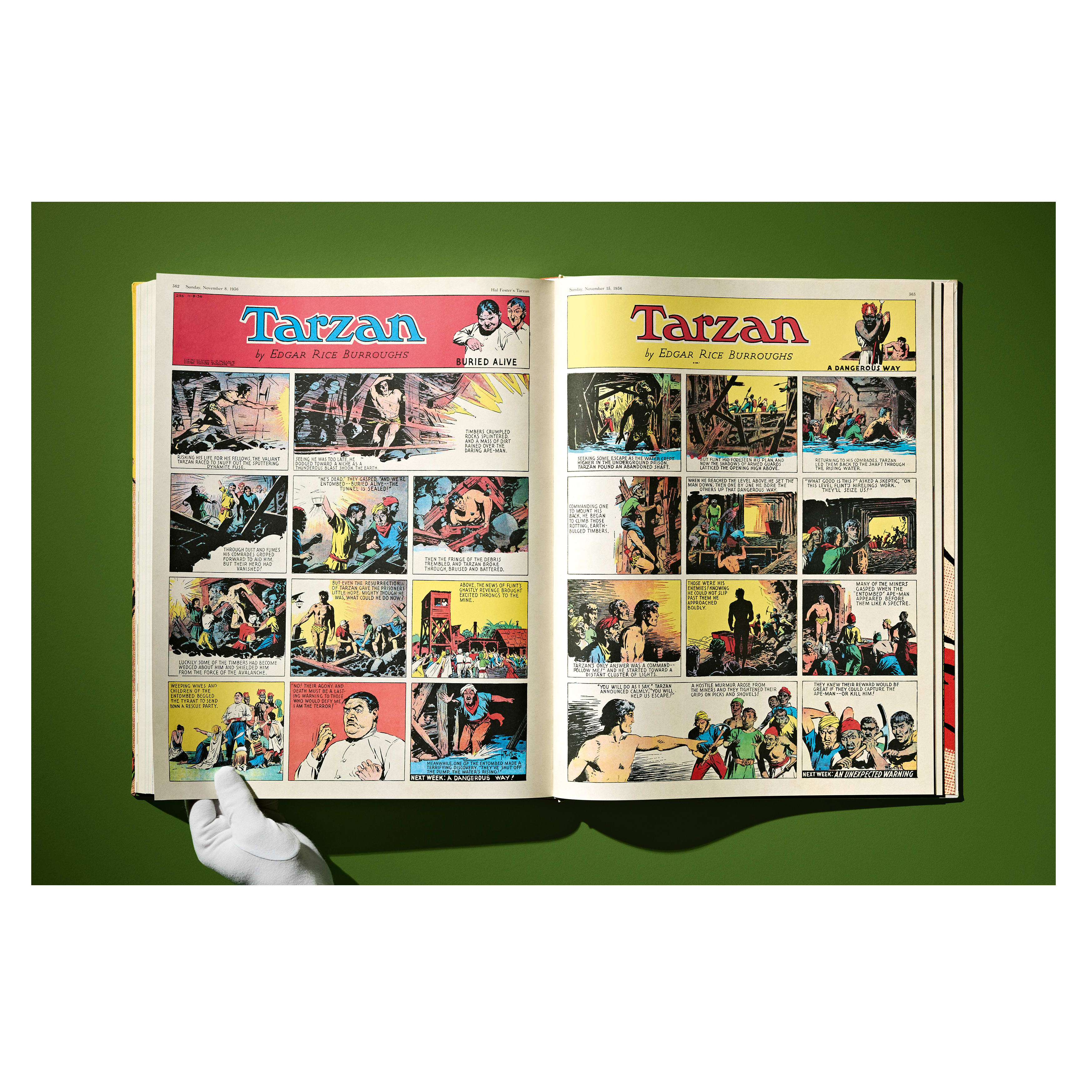 Hal Foster’s Tarzan: The Complete Sunday Comics 1931–1937 (German, French, English)