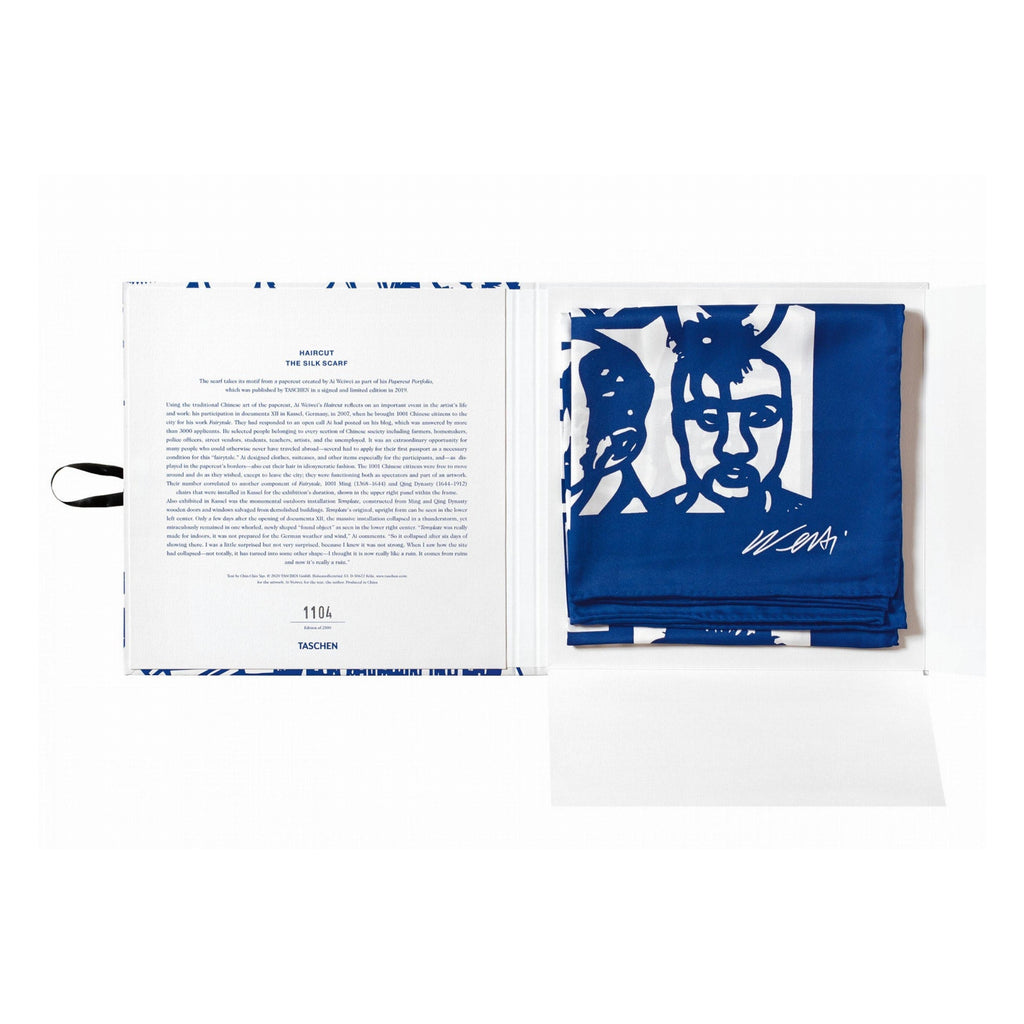 Ai Weiwei: The Silk Scarf ‘Haircut’