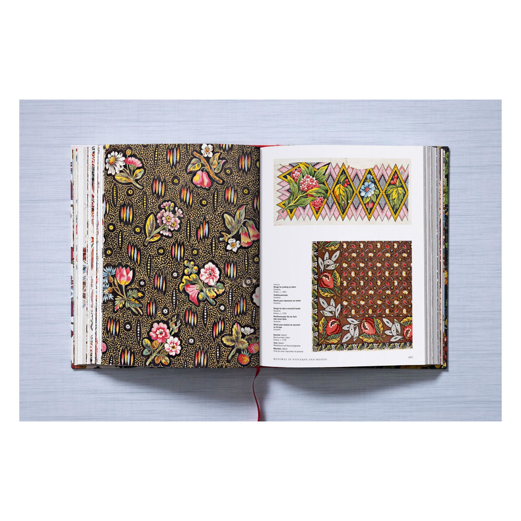 The Book of Printed Fabrics: From the 16th century until today (German, French, English)