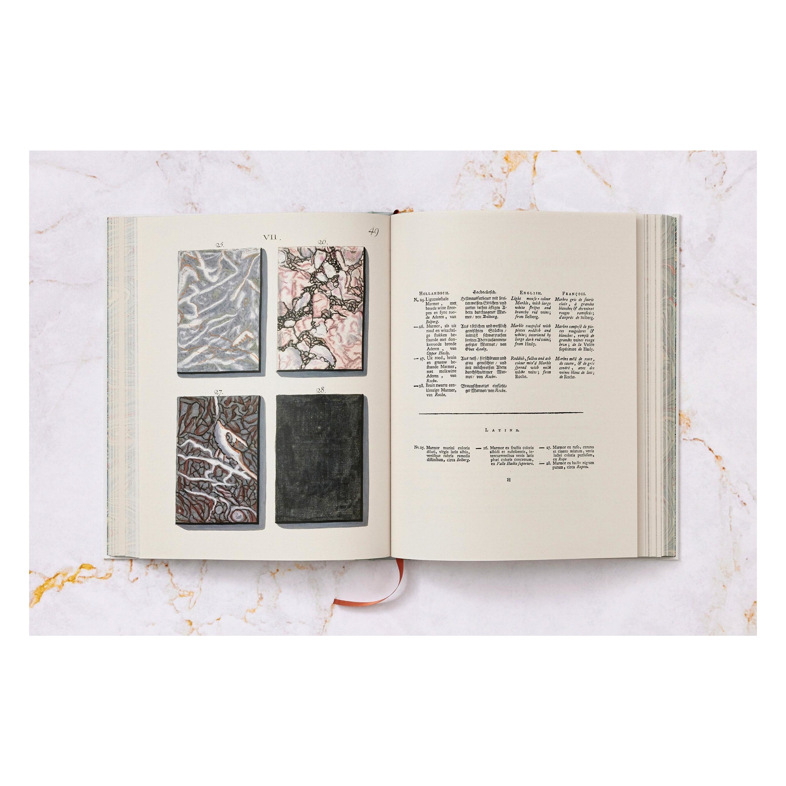 Jan Christiaan Sepp: The Book of Marble (German, French, English)