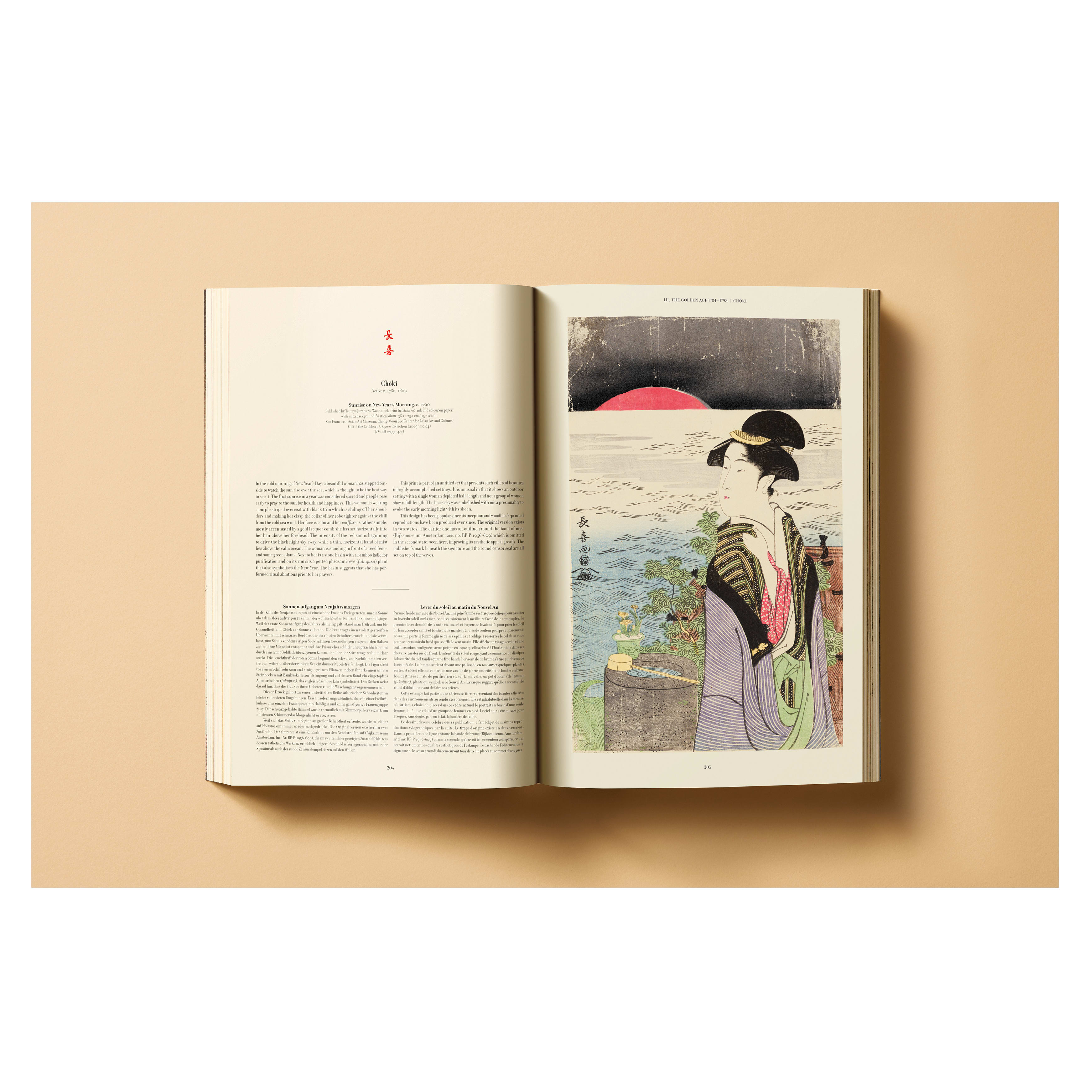 Japanese Woodblock Prints (German, French, English)