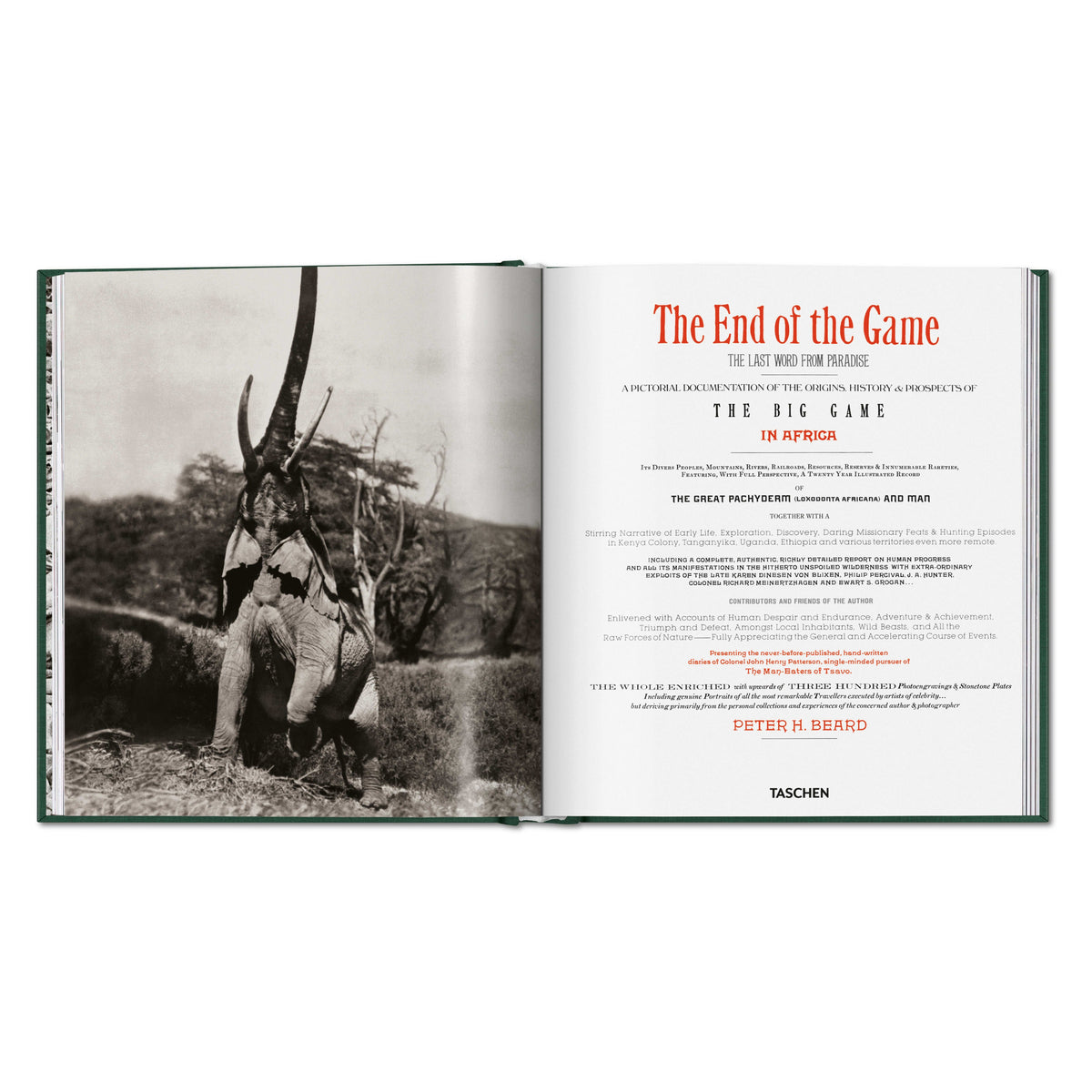 Peter Beard. The End of the Game (English)