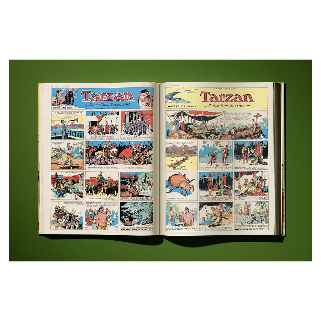 Hal Foster’s Tarzan: The Complete Sunday Comics 1931–1937 (German, French, English)