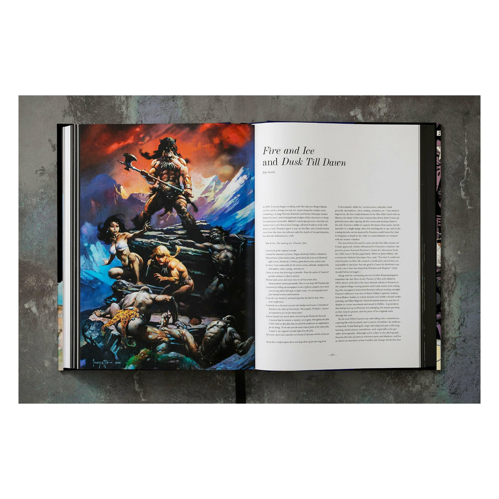 The Fantastic Worlds of Frank Frazetta (German, French, English)