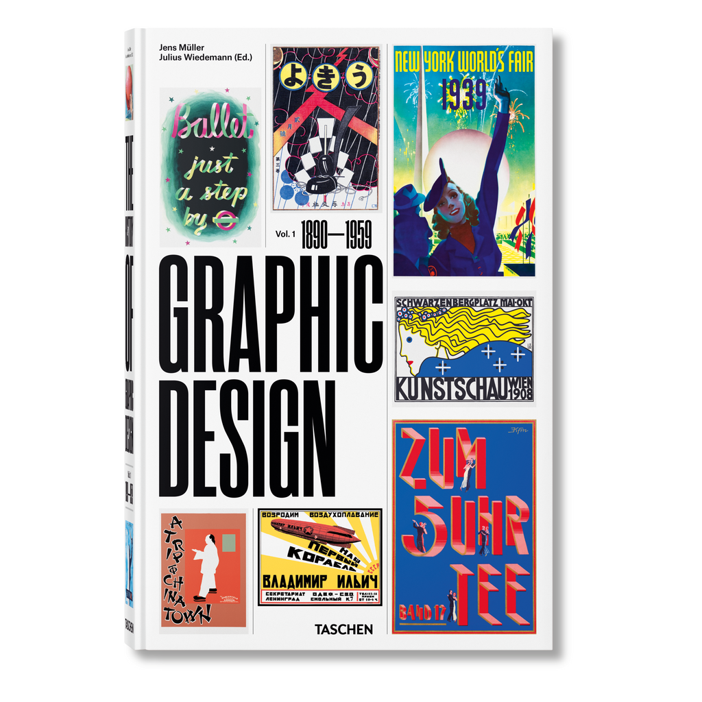 The History of Graphic Design: Vol. 1. 1890–1959 (German, French, English)